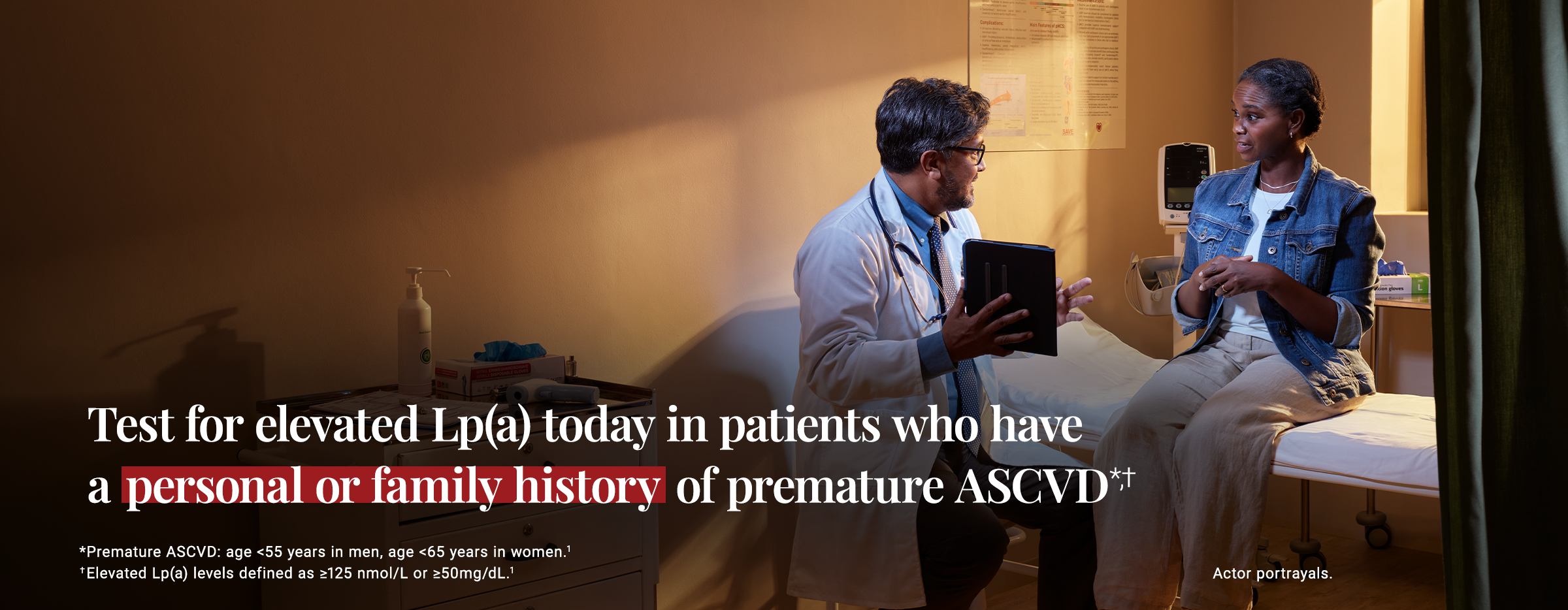 Test your patients who have a personal or family history of premature ASCVD for elevated Lp(a) today