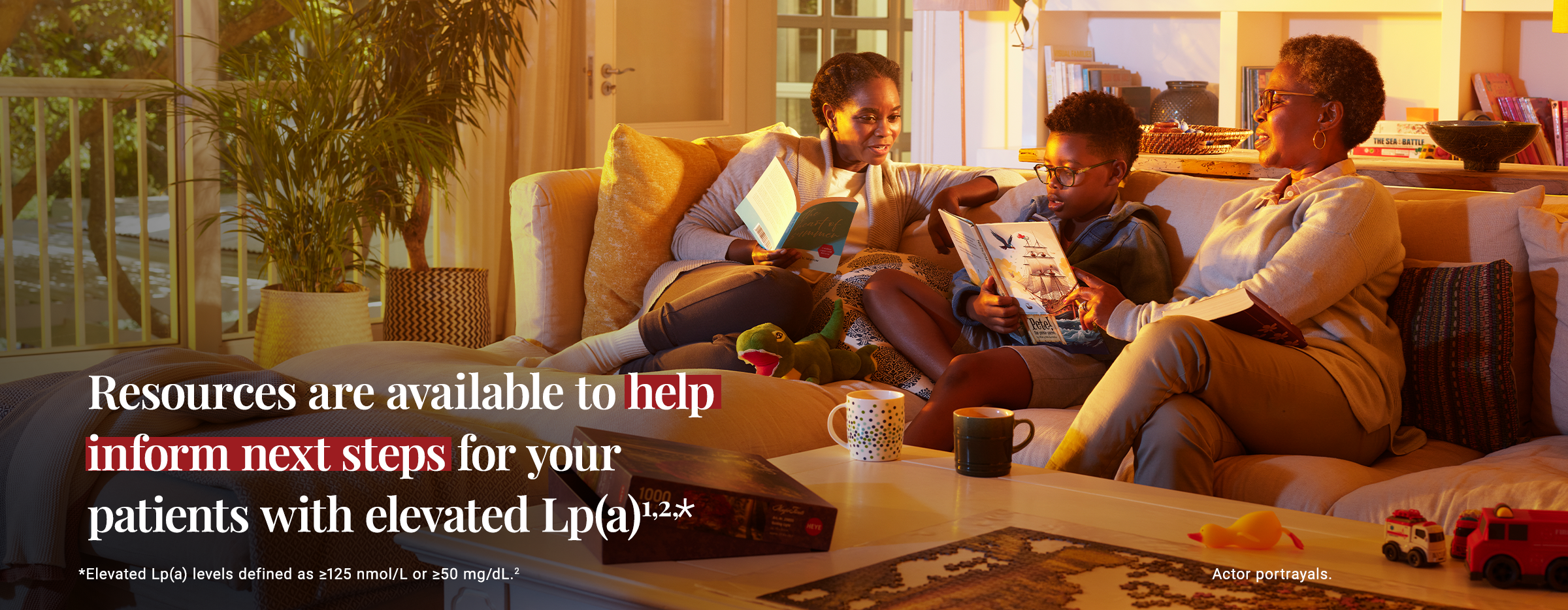 Resources are available to help inform next steps for your patients with elevated Lp(a).